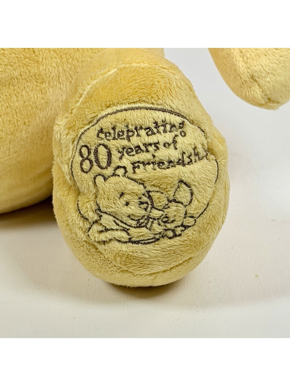 Disney Winnie the Pooh Plush Celebrating 80 Years of Friendship Fisher Price 16" - Picture 4 of 7